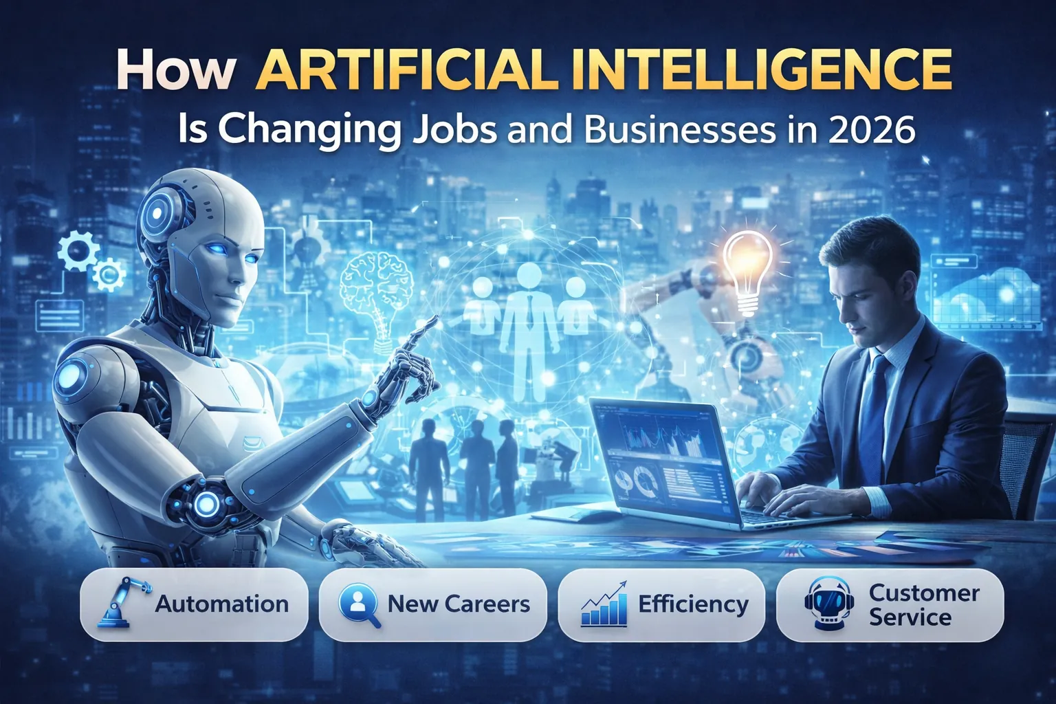 How Artificial Intelligence Is Changing Jobs and Businesses in 2026