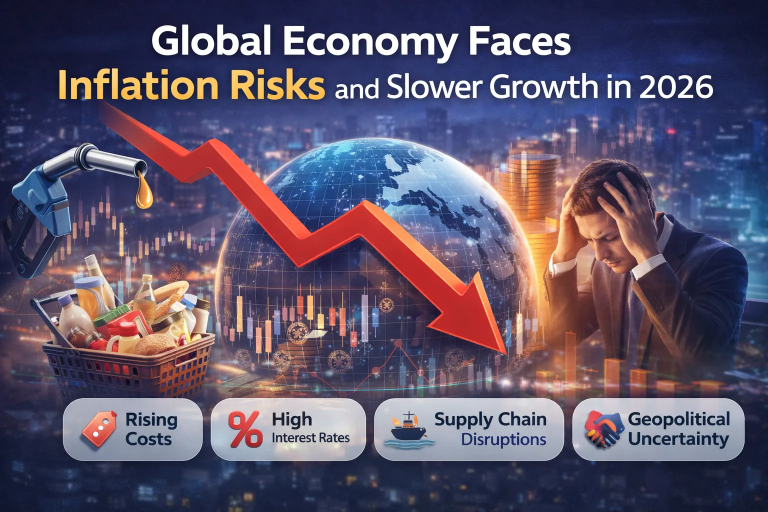 Global Economy Faces Inflation Risks and Slower Growth in 2026
