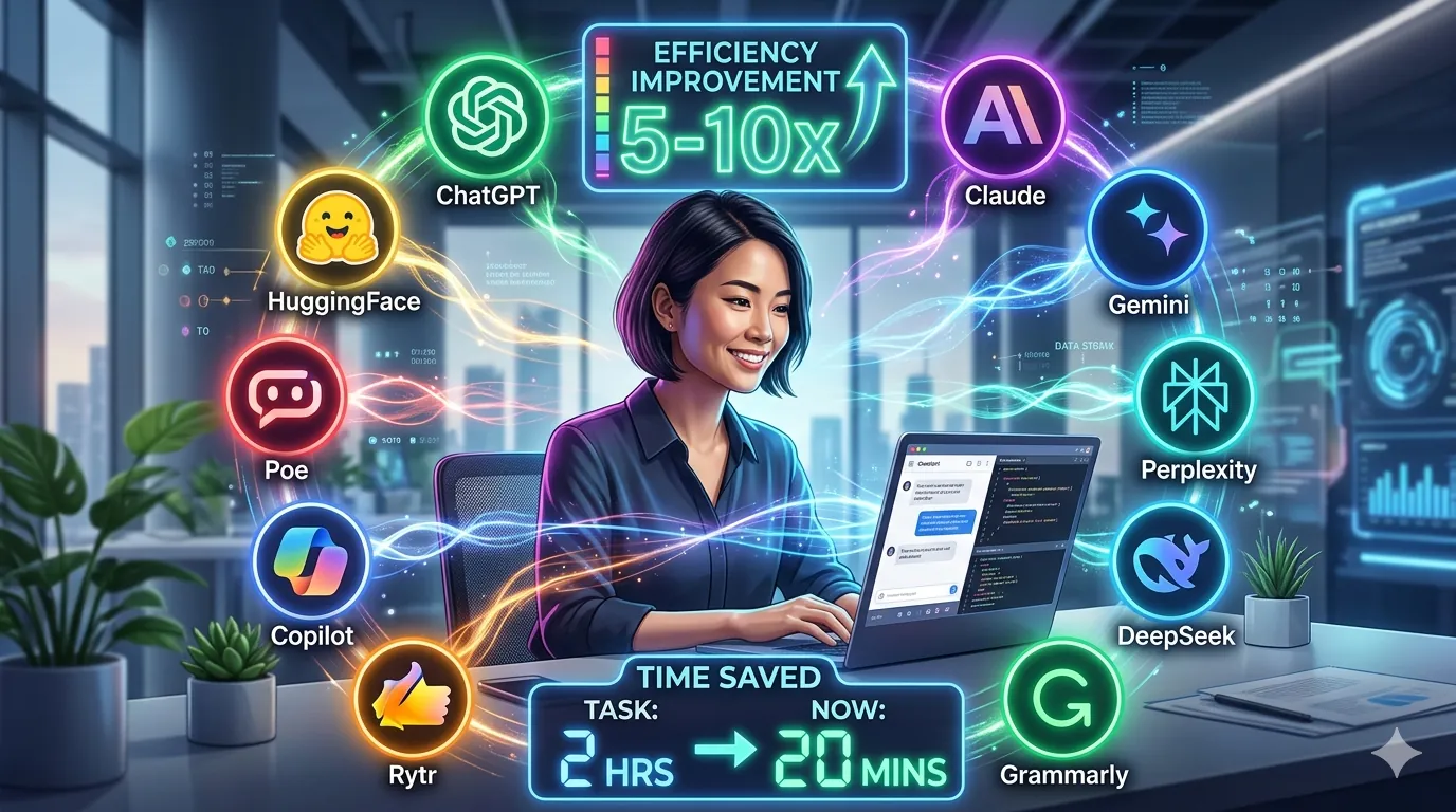 10 Free AI Tools Everyone Should Use in 2026 (Complete Guide with Real Use Cases)